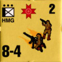 Panzer Grenadier Headquarters Library Unit: Romania Army HMG for Panzer Grenadier game series