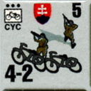 Panzer Grenadier Headquarters Library Unit: Slovak Republic Slovenská Armáda Cyc for Panzer Grenadier game series