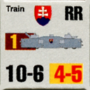 Panzer Grenadier Headquarters Library Unit: Slovak Republic Slovenská Armáda Train for Panzer Grenadier game series