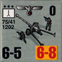Panzer Grenadier Headquarters Library Unit: Germany Heer 75/41 for Panzer Grenadier game series