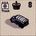 Panzer Grenadier Headquarters Library Unit: Britain Army Truck for Panzer Grenadier game series