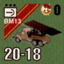 Panzer Grenadier Headquarters Library Unit: Soviet Union Guards Bm-13 for Panzer Grenadier game series