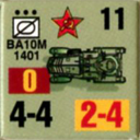 Panzer Grenadier Headquarters Library Unit: Soviet Union Army (RKKA) Ba10M for Panzer Grenadier game series