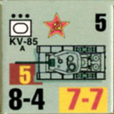 Panzer Grenadier Headquarters Library Unit: Soviet Union Army (RKKA) KV-85 for Panzer Grenadier game series