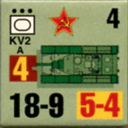 Panzer Grenadier Headquarters Library Unit: Soviet Union Army (RKKA) KV-II for Panzer Grenadier game series