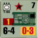 Panzer Grenadier Headquarters Library Unit: Soviet Union Army (RKKA) T-60 for Panzer Grenadier game series