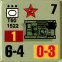 Panzer Grenadier Headquarters Library Unit: Soviet Union Army (RKKA) T-60 for Panzer Grenadier game series