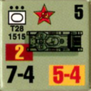 Panzer Grenadier Headquarters Library Unit: Soviet Union Army (RKKA) T-28 for Panzer Grenadier game series