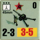 Panzer Grenadier Headquarters Library Unit: Soviet Union Army (RKKA) 45mm for Panzer Grenadier game series