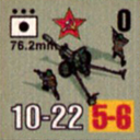 Panzer Grenadier Headquarters Library Unit: Soviet Union Army (RKKA) 76.2mm for Panzer Grenadier game series