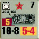 Panzer Grenadier Headquarters Library Unit: Soviet Union Army (RKKA) JSU-152 for Panzer Grenadier game series