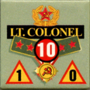 Panzer Grenadier Headquarters Library Unit: Soviet Union Army (RKKA) Lt. Colonel for Panzer Grenadier game series