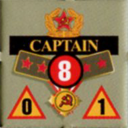 Panzer Grenadier Headquarters Library Unit: Soviet Union Army (RKKA) Captain for Panzer Grenadier game series