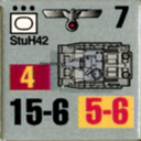 Panzer Grenadier Headquarters Library Unit: Germany Heer StuH42 for Panzer Grenadier game series
