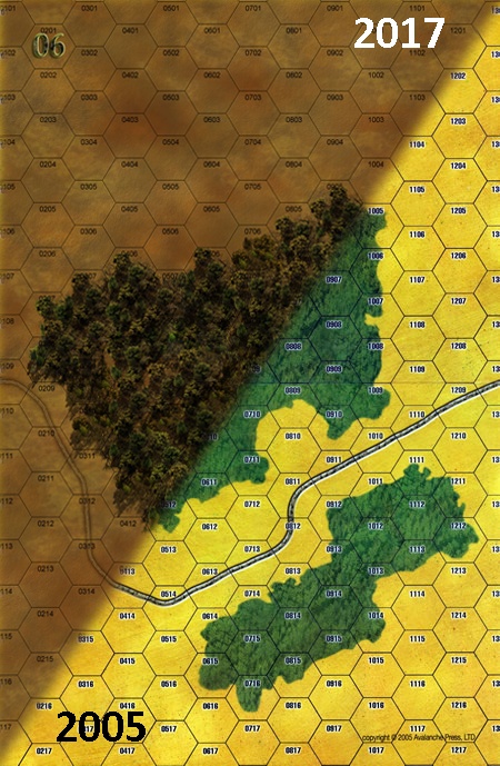 Panzer Grenadier Headquarters Library Map: 6 for Panzer Grenadier game series