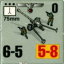 Panzer Grenadier Headquarters Library Unit: Germany Heer 75mm for Panzer Grenadier game series