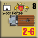 Panzer Grenadier Headquarters Library Unit: Australia Army 2 pdr portee for Panzer Grenadier game series