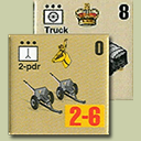 Panzer Grenadier Headquarters Library Unit: South Africa Army 2 pdr portee for Panzer Grenadier game series