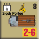 Panzer Grenadier Headquarters Library Unit: South Africa Army 2 pdr portee for Panzer Grenadier game series