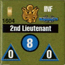 Panzer Grenadier Headquarters Library Unit: United States Army 2nd Lieutenant for Panzer Grenadier game series
