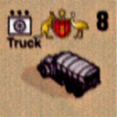 Panzer Grenadier Headquarters Library Unit: Australia Army Truck for Panzer Grenadier game series