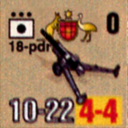 Panzer Grenadier Headquarters Library Unit: Australia Army 18-pdr for Panzer Grenadier game series