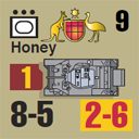 Panzer Grenadier Headquarters Library Unit: Australia Army Honey for Panzer Grenadier game series