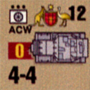 Panzer Grenadier Headquarters Library Unit: Australia Army ACW for Panzer Grenadier game series