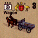 Panzer Grenadier Headquarters Library Unit: Australia Army Wagon for Panzer Grenadier game series