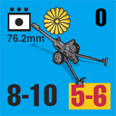 Panzer Grenadier Headquarters Library Unit: Japan Imperial Japanese Navy 76.2mm for Panzer Grenadier game series