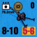 Panzer Grenadier Headquarters Library Unit: Japan Imperial Japanese Navy 76.2mm for Panzer Grenadier game series