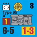 Panzer Grenadier Headquarters Library Unit: Japan Imperial Japanese Navy Type 95 for Panzer Grenadier game series
