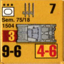 Panzer Grenadier Headquarters Library Unit: Italy Regio Esercito Sem. 75/18 for Panzer Grenadier game series