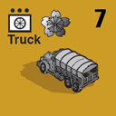 Panzer Grenadier Headquarters Library Unit: Japan Imperial Japanese Army Truck for Panzer Grenadier game series