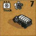 Panzer Grenadier Headquarters Library Unit: Japan Imperial Japanese Army Truck for Panzer Grenadier game series