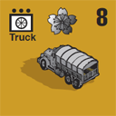 Panzer Grenadier Headquarters Library Unit: Japan Imperial Japanese Army Truck for Panzer Grenadier game series