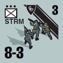 Panzer Grenadier Headquarters Library Unit: Germany Grossdeutschland Division STRM for Panzer Grenadier game series