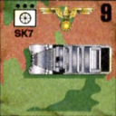 Panzer Grenadier Headquarters Library Unit: Germany Schutzstaffel SdKfz-7 for Panzer Grenadier game series