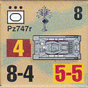Panzer Grenadier Headquarters Library Unit: Germany Heer Pz747r for Panzer Grenadier game series