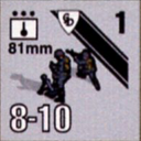 Panzer Grenadier Headquarters Library Unit: Germany Grossdeutschland Division 81mm for Panzer Grenadier game series