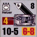 Panzer Grenadier Headquarters Library Unit: Germany Grossdeutschland Division Hetzer for Panzer Grenadier game series