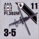 Panzer Grenadier Headquarters Library Unit: Germany Grossdeutschland Division Fl.282M for Panzer Grenadier game series