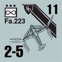 Panzer Grenadier Headquarters Library Unit: Germany Grossdeutschland Division Fa.223 for Panzer Grenadier game series