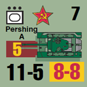 Panzer Grenadier Headquarters Library Unit: Soviet Union Army (RKKA) Pershing for Panzer Grenadier game series