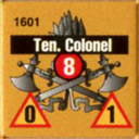 Panzer Grenadier Headquarters Library Unit: Italy Regio Esercito Ten. Colonel for Panzer Grenadier game series
