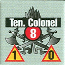 Panzer Grenadier Headquarters Library Unit: Italy Regio Esercito Ten. Colonel for Panzer Grenadier game series