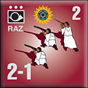 Panzer Grenadier Headquarters Library Unit: Hyderabad Razakars RAZ for Panzer Grenadier game series