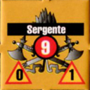 Panzer Grenadier Headquarters Library Unit: Italy Regio Esercito Sergente for Panzer Grenadier game series