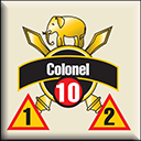 Panzer Grenadier Headquarters Library Unit: India Army Colonel for Panzer Grenadier game series