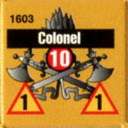 Panzer Grenadier Headquarters Library Unit: Italy Regio Esercito Colonel for Panzer Grenadier game series